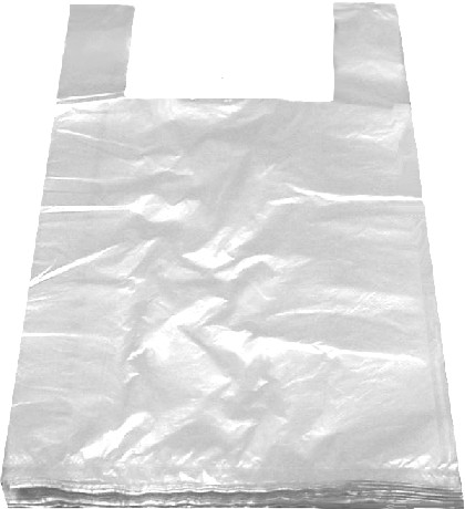 HDPE taška   1kg/100ks, 16+12x30cm