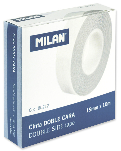 Lepiaca páska, 15 mm x 10 m, obojstranná, MILAN