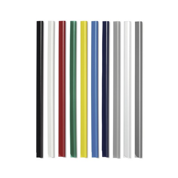 Viazač násuvný, lišta 40-100 listov, DURABLE, čierna