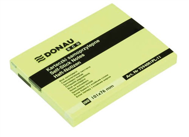 Blok samolepiaci,101x76mm, 100list., DONAU