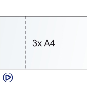 Kopirovací papier 80g, 630x297mm, 500ks
