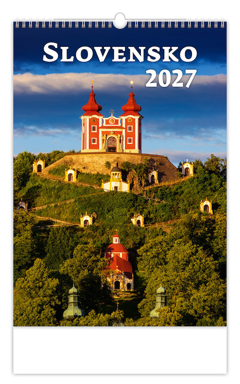 Kalendár nástenný Slovensko 2027