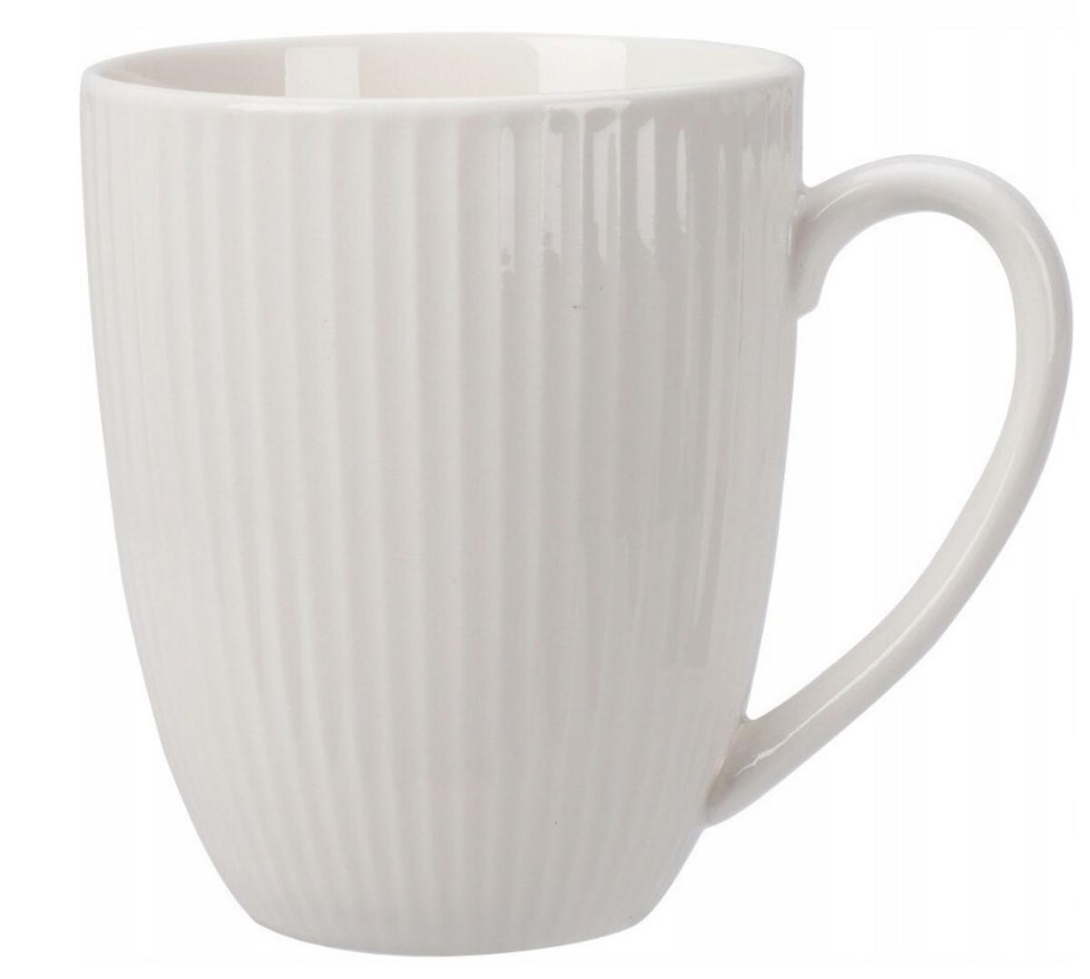 Hrnček porcelán biely 370ml Siaki